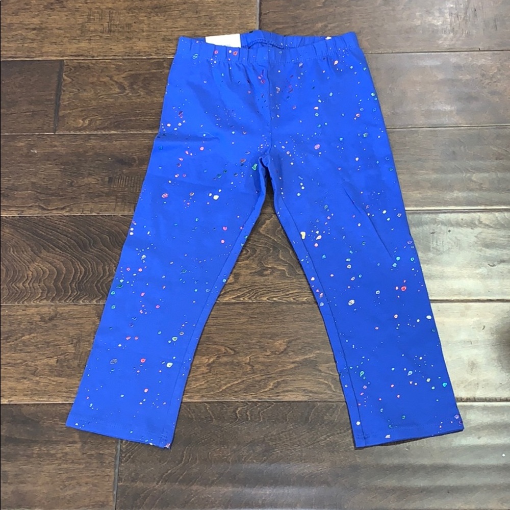 NWT SO paint splattered capris